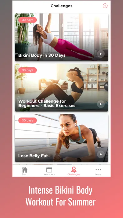 Captures d'écran de Bikini Body Challenge
