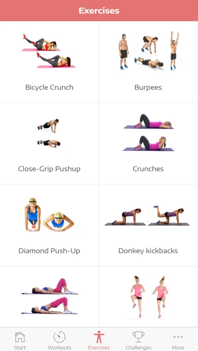 Tangkapan skrin Daily Workout Plan