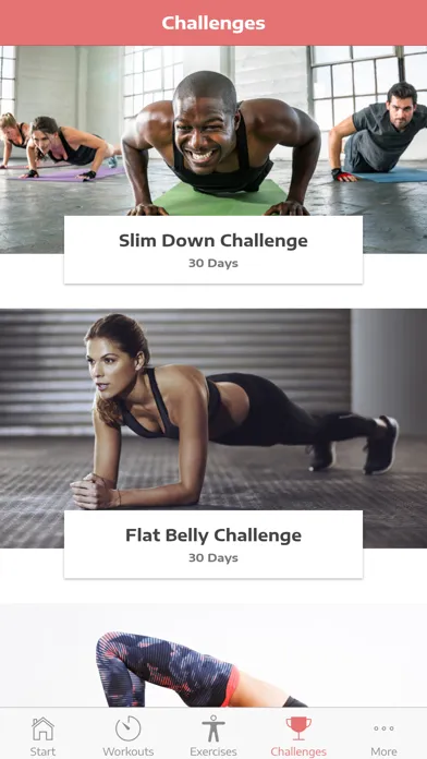 Tangkapan skrin Daily Workout Plan