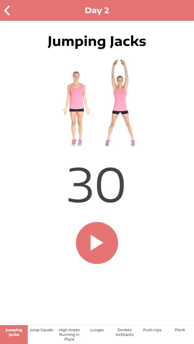 Tangkapan skrin Daily Workout Plan