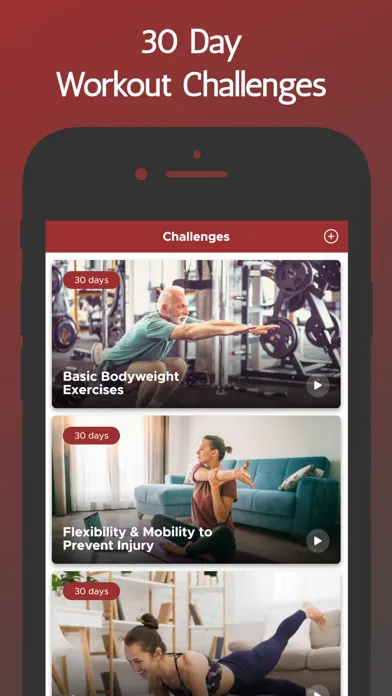 Training Plan for Over 50s Ekran Görüntüleri