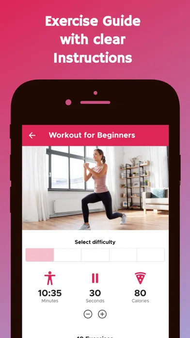 ภาพหน้าจอของ Workout Plan For Women