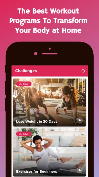 ภาพหน้าจอของ Workout Plan For Women