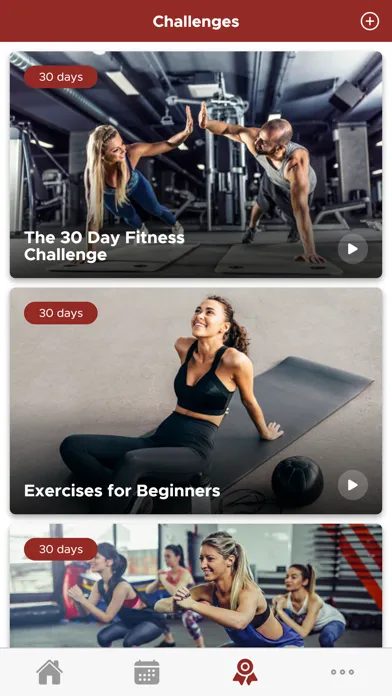 The 30 Day Fitness Challenge Screenshots