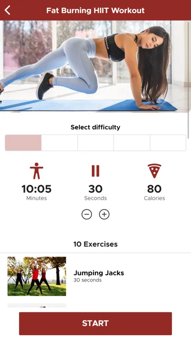 The 30 Day Fitness Challenge Screenshots