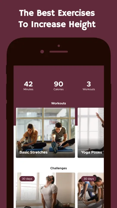Capturas de pantalla de Increase Height Workout