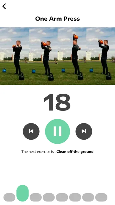 Kettlebell Exercise Guide PRO スクリーンショット
