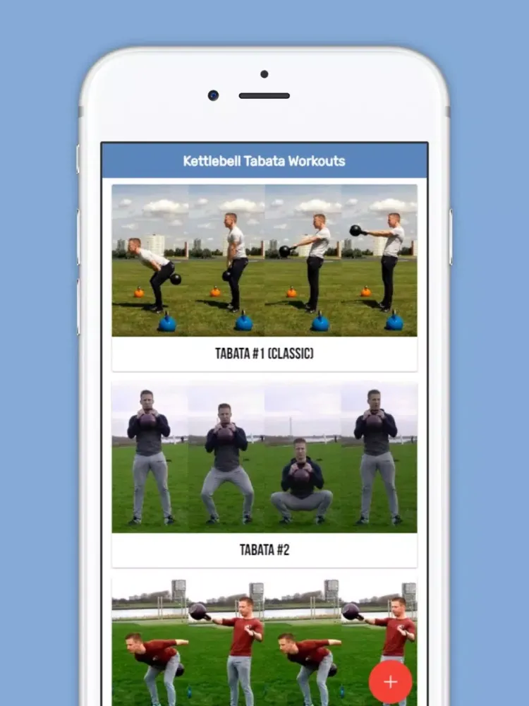 صور Kettlebell Tabata Workouts iPad 
