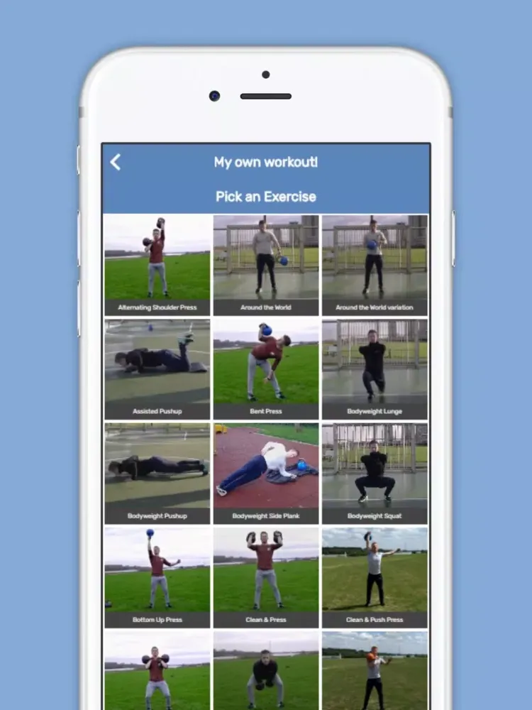 صور Kettlebell Tabata Workouts iPad 