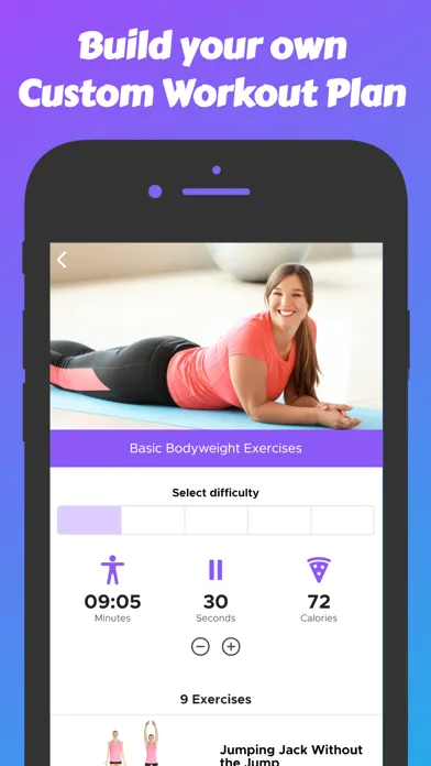 Low Impact Exercises سکرین شاٹس