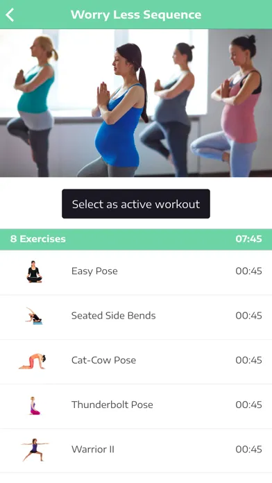 Prenatal Yoga Poses स्क्रीनशॉट