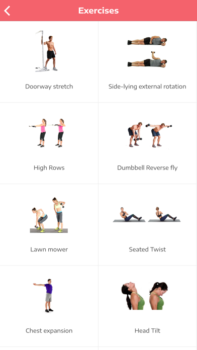 Exercises for Shoulder Pain Screenshots