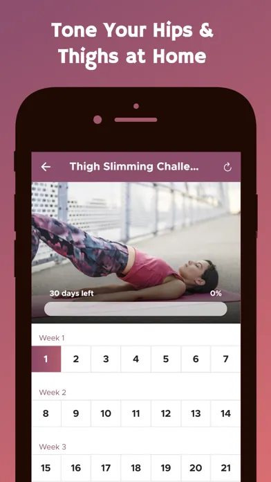 Thigh Slimming Challenge Ekran Görüntüleri