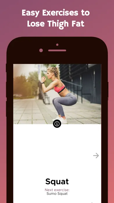 Thigh Slimming Challenge Ekran Görüntüleri