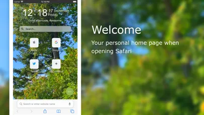 Zrzuty ekranu Home Tab for Safari