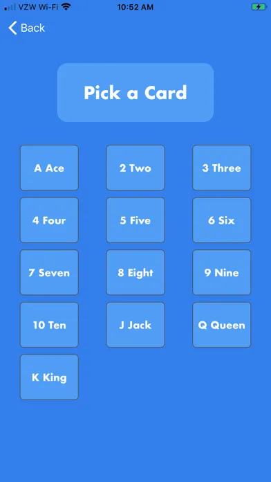 Any Card at Any Number Screenshots