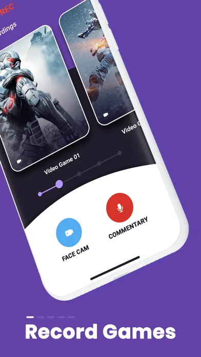 Tangkapan skrin Game Rec Games Screen Recorder
