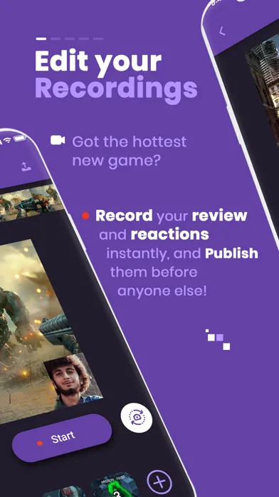Tangkapan skrin Game Rec Games Screen Recorder