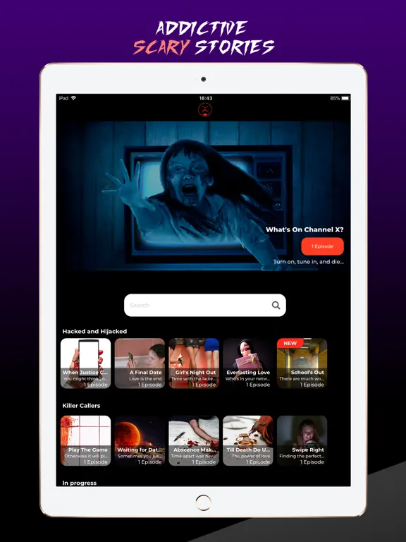 Scary Stories - yOwl - Horror iPad  स्क्रीनशॉट
