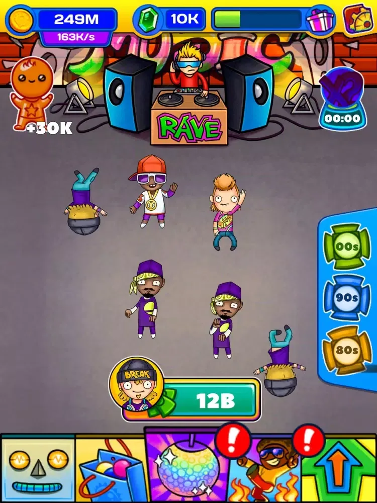Capturas de pantalla de Dance Evolution - Clicker Game iPad 