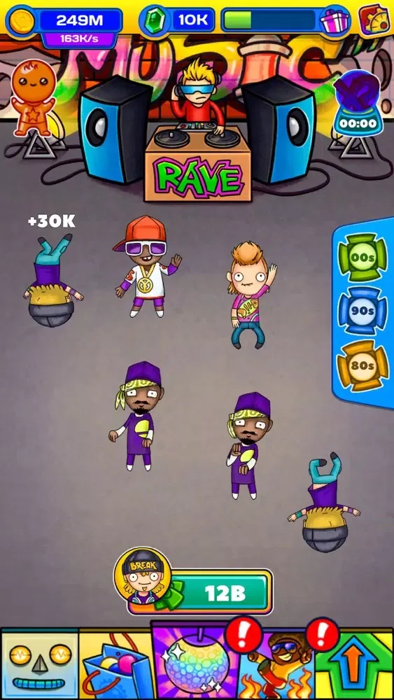 Capturas de pantalla de Dance Evolution - Clicker Game