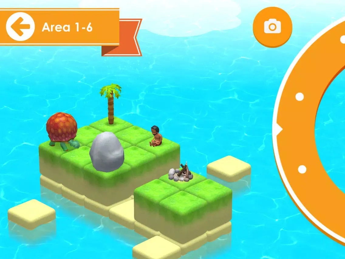 Under the Sun - A 4D puzzle game iPad  سکرین شاٹس