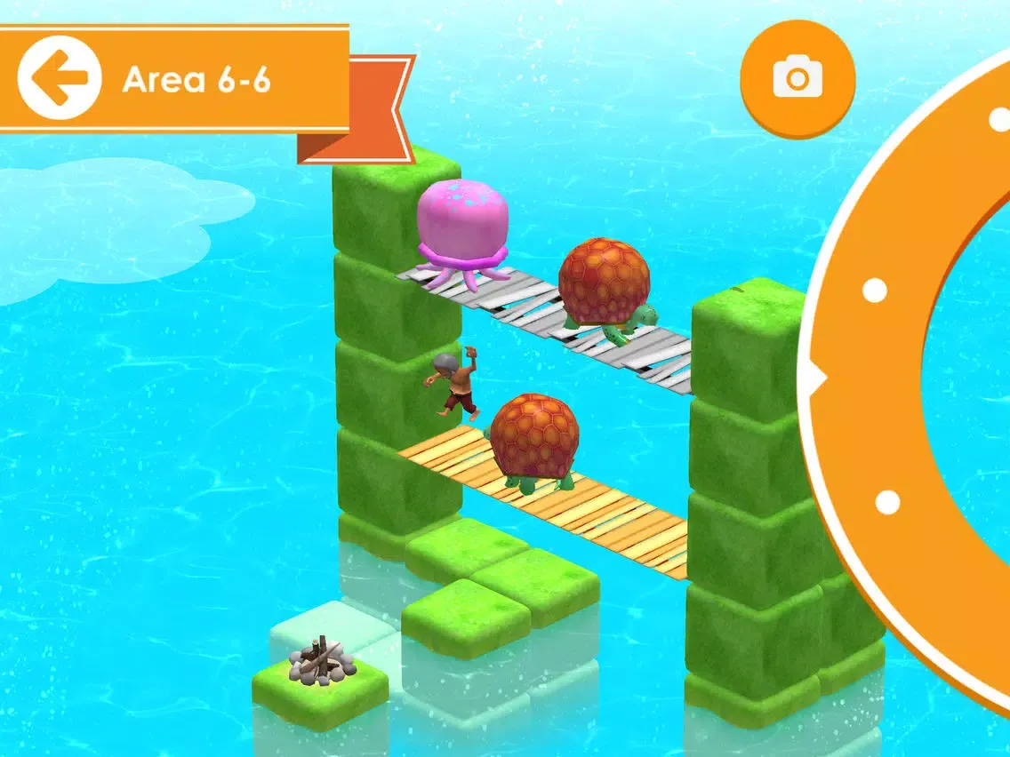 Under the Sun - A 4D puzzle game iPad  سکرین شاٹس