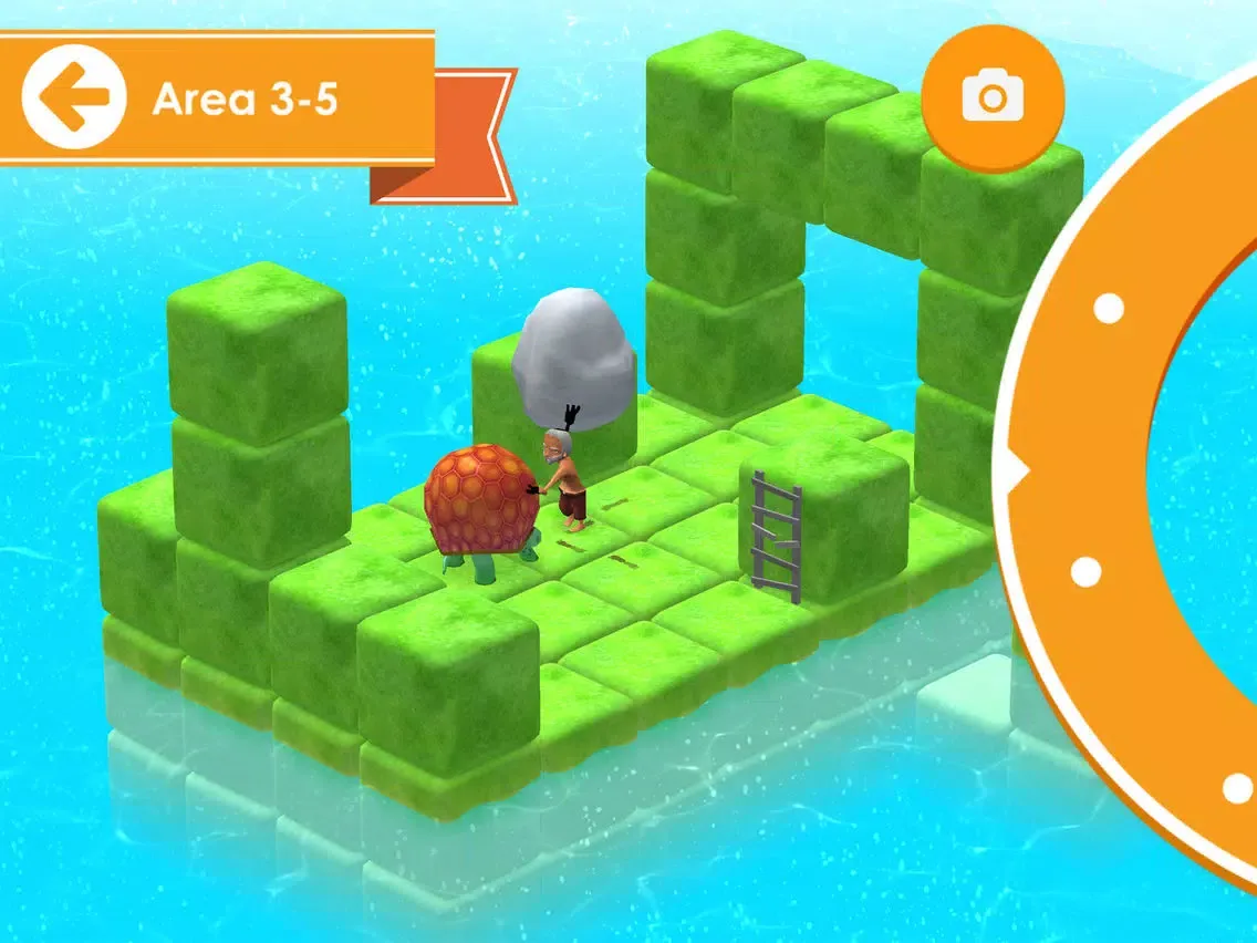 Under the Sun - A 4D puzzle game iPad  سکرین شاٹس