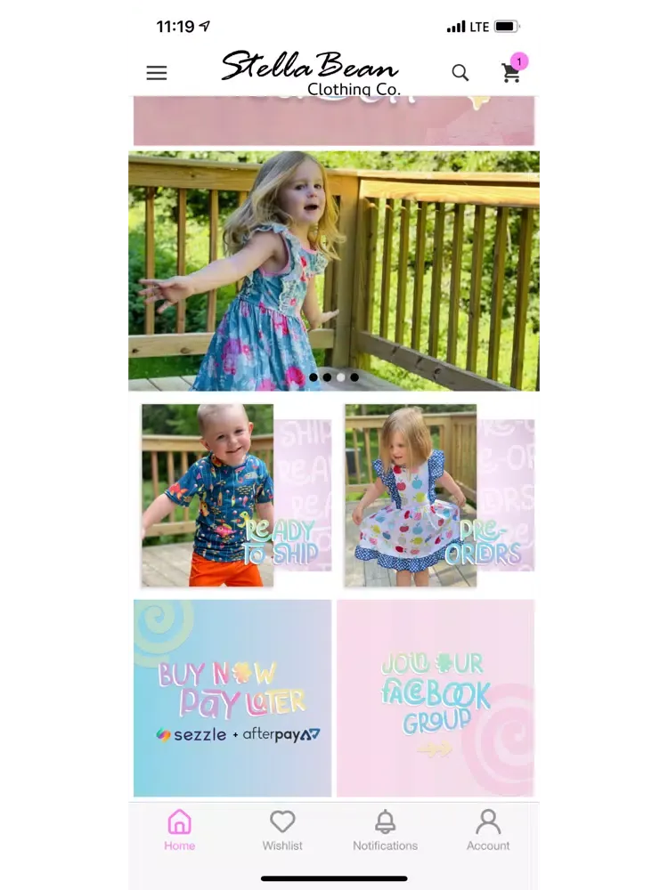 Stella Bean Clothing Co iPad 应用截图