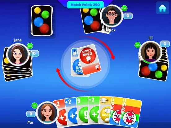 Crazy Eights Party Card Game iPad 应用截图