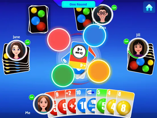 Crazy Eights Party Card Game iPad 应用截图