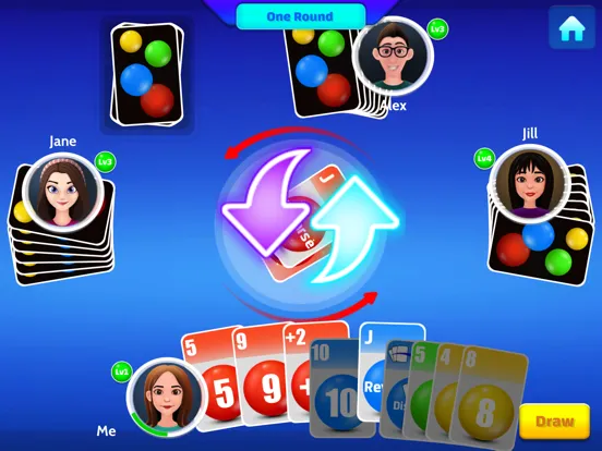 Crazy Eights Party Card Game iPad 应用截图