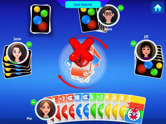 Crazy Eights Party Card Game iPad 应用截图