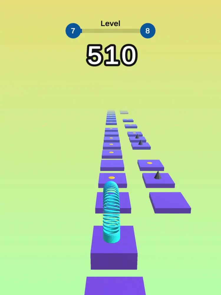 Zrzuty ekranu Super Slinky 3D iPad 