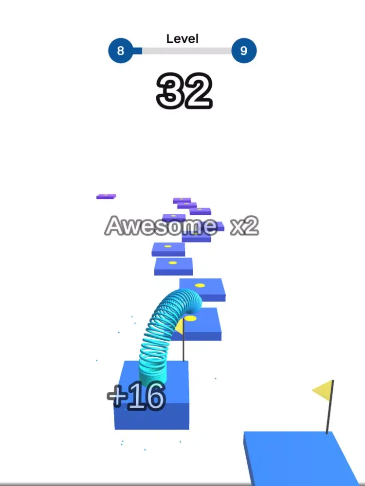 Zrzuty ekranu Super Slinky 3D iPad 