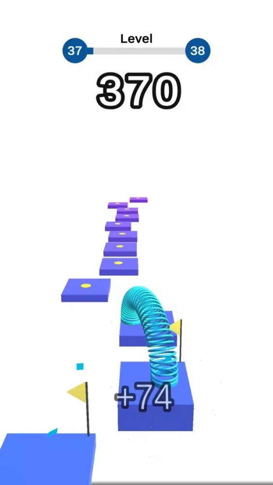 Zrzuty ekranu Super Slinky 3D
