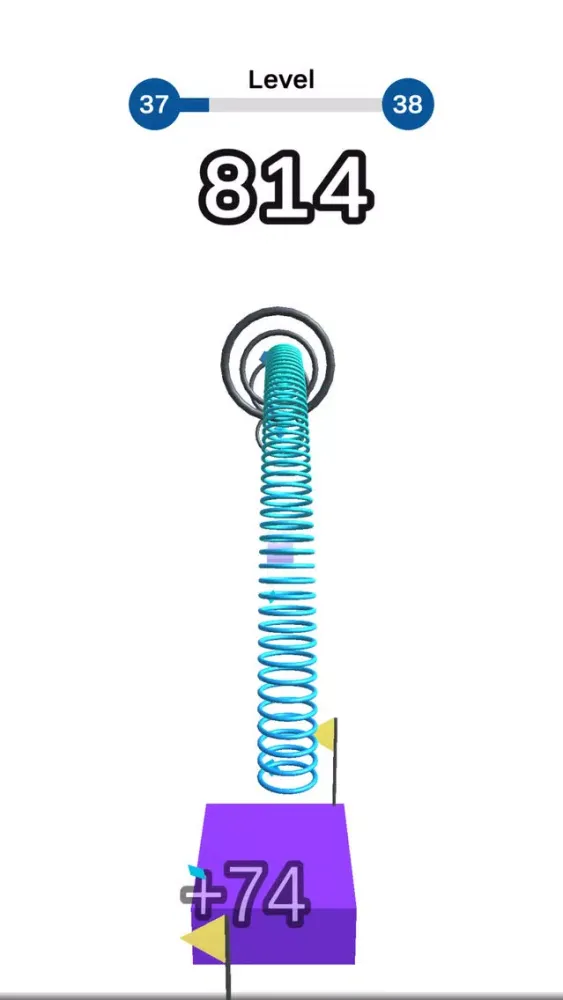 Zrzuty ekranu Super Slinky 3D