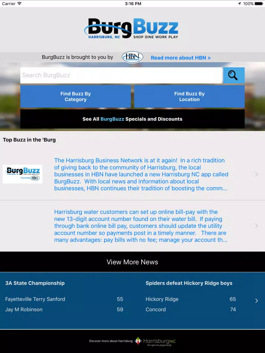 BurgBuzz iPad  سکرین شاٹس