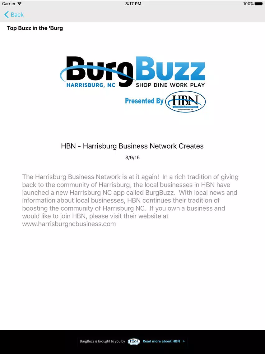 BurgBuzz iPad  سکرین شاٹس