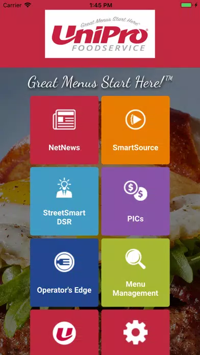 Capturas de pantalla de Great Menus Start Here