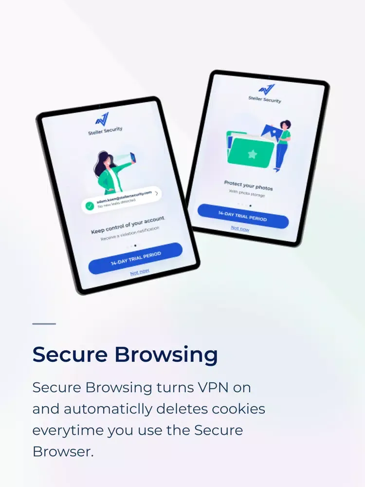Steller Security VPN & Privacy iPad 應用截圖