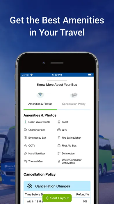 Captures d'écran de Bus Booking- IntrCity SmartBus