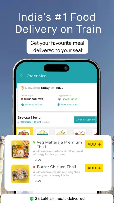 Ảnh chụp màn hình của Train Ticket App : RailYatri