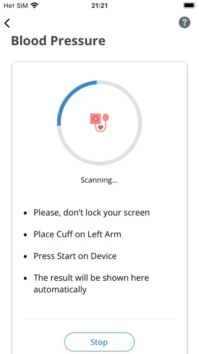 Screenshot di CareHalo