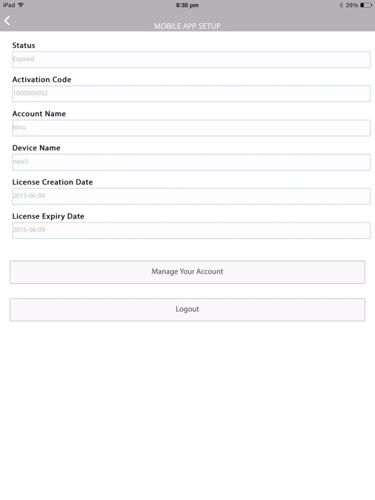 Tangkapan layar Stemi Alert iPad 