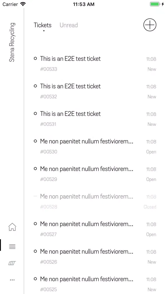 Stena Recycling App Ekran Görüntüleri