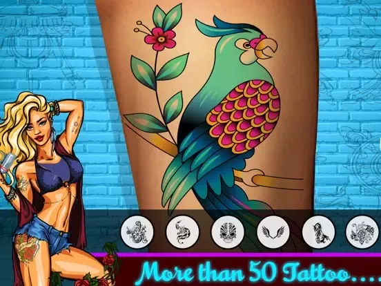Ink Tattoo Maker Games Pro iPad  سکرین شاٹس