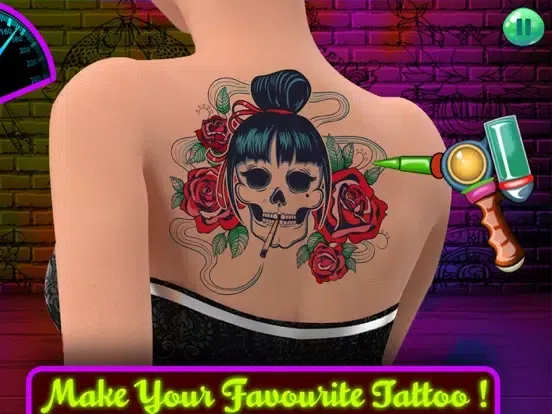 Ink Tattoo Maker Games Pro iPad  سکرین شاٹس
