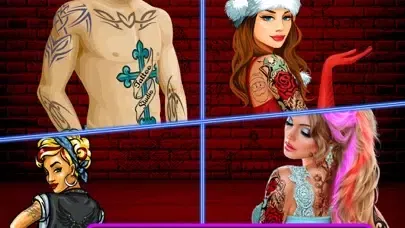 Ink Tattoo Maker Games Pro سکرین شاٹس
