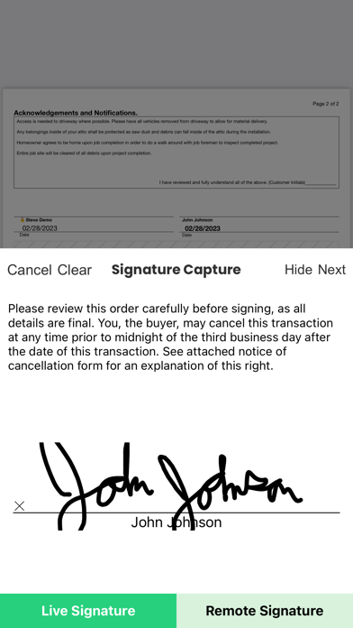 SalesPro, formerly Leap Screenshots